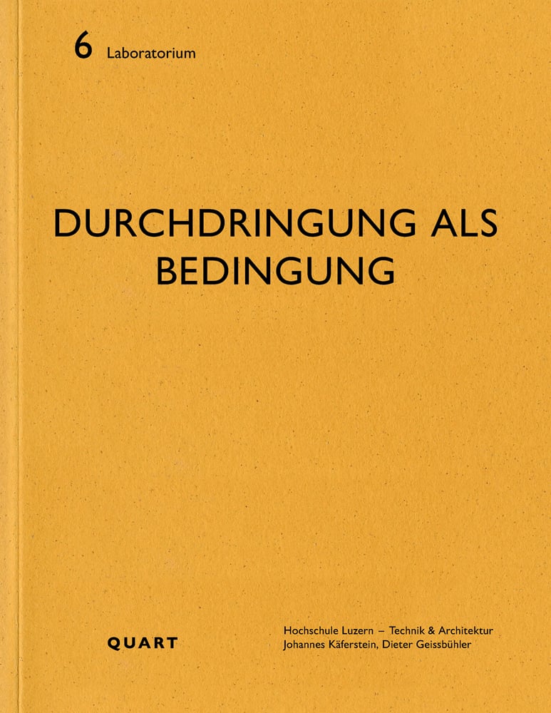 Book of Durchdringung als Bedingung. Published by Quart Publishers.