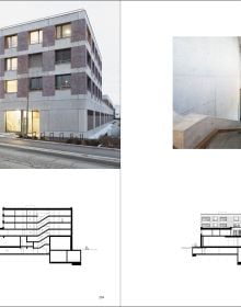 Green cover with dark green triangular shaped pattern with Müller Sigrist in pale yellow in top left corner