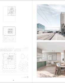 Brown cover with 94 De aedibus Pont 12 Quart in black font by Quart Publishers