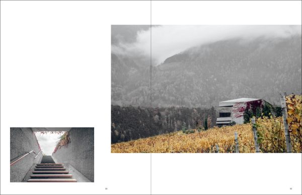 Blue cover with BERGMEISTERWOLF - Brixen/Bressanone in black font