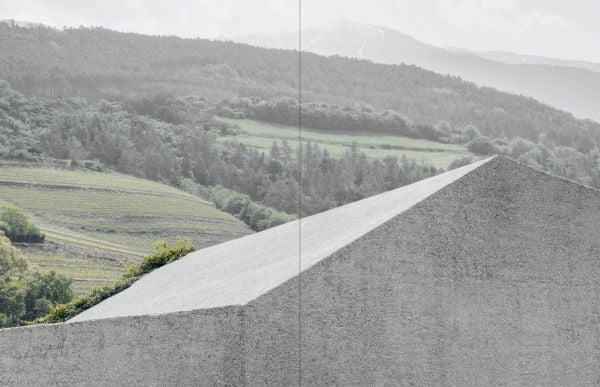 Blue cover with BERGMEISTERWOLF - Brixen/Bressanone in black font