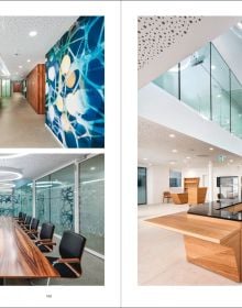 Brown cover of architecture monograph 'Carlos Martinez'. Published by Quart Publishers.