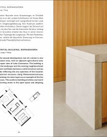 Book cover of Tom Munz Architekt. Published by Quart Publishers.