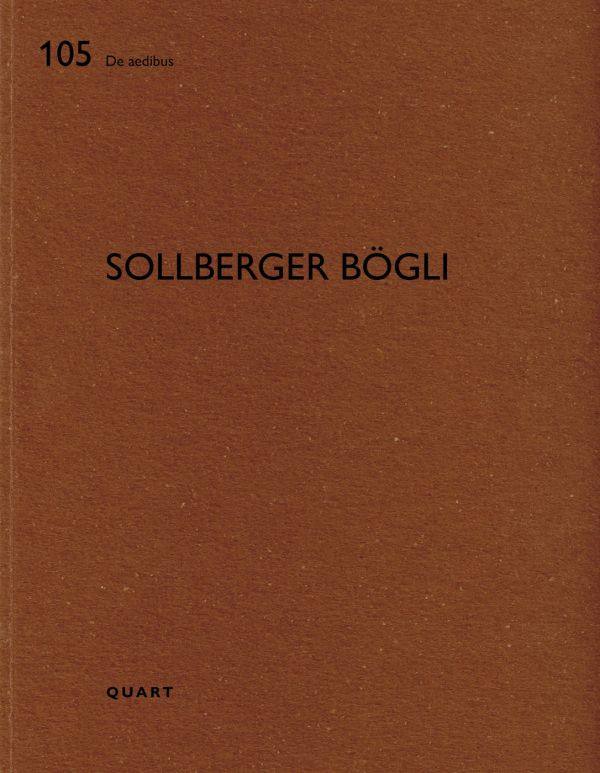 Book cover of Sollberger Bögli: De aedibus 105. Published by Quart Publishers.