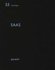 Book cover of SAAS: Anthologie 53. Published by Quart Publishers.