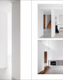 Black cover of architecture monograph 'Javier Müller'. Published by Quart Publishers.