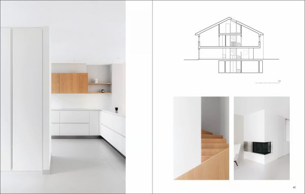 Black cover of architecture monograph 'Javier Müller'. Published by Quart Publishers.