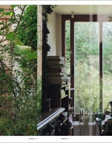 Book cover of Marie-José Van Hee architecten: More Home, More Garden, featuring a modern building surrounded by trees. Published by Quart Publishers.