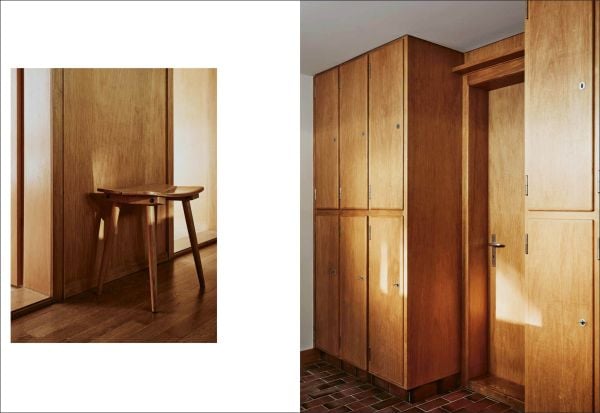 Book cover of Georg Rauh: Das Bauhaus in der Schweiz, die hölzerne Moderne und Genossenschaftsbauten. Published by Quart Publishers.