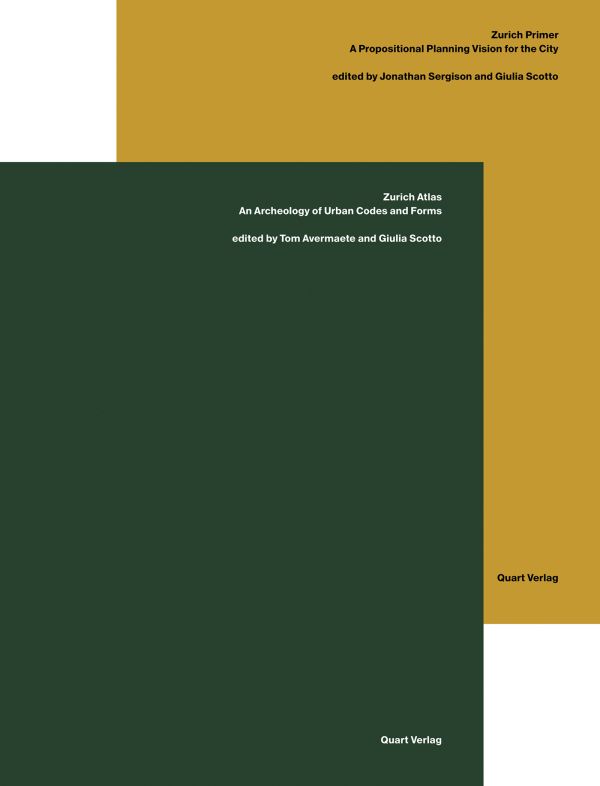 Book covers of Zurich Atlas / Zurich Primer. Published by Quart Publishers.