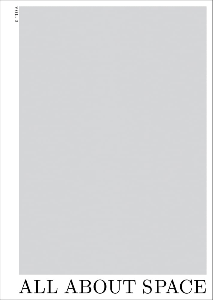 Book cover of All About Space Volume 2:The House 1 Catalogue. Published by Park Books.