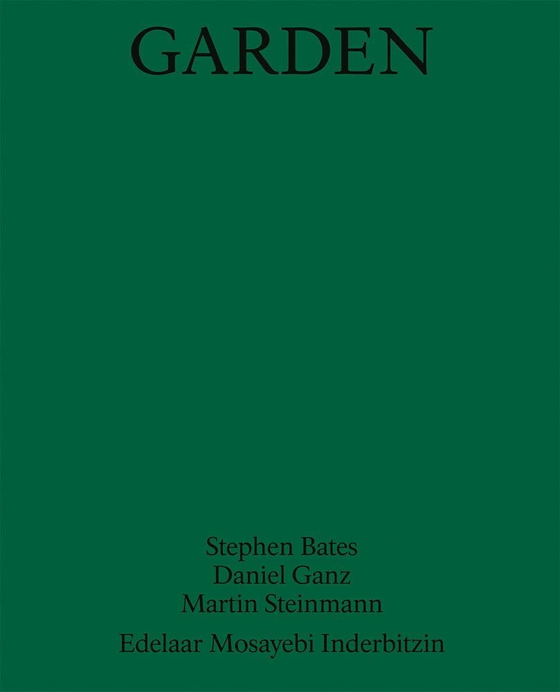 Book cover of Garden. Published by Park Books.