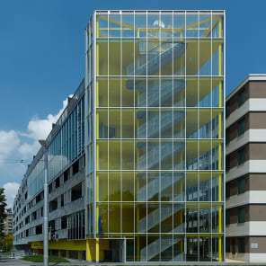 List of contents in black font on white cover to upper left, ARTEC Architekten to lower right edge in black font, PARK BOOKS