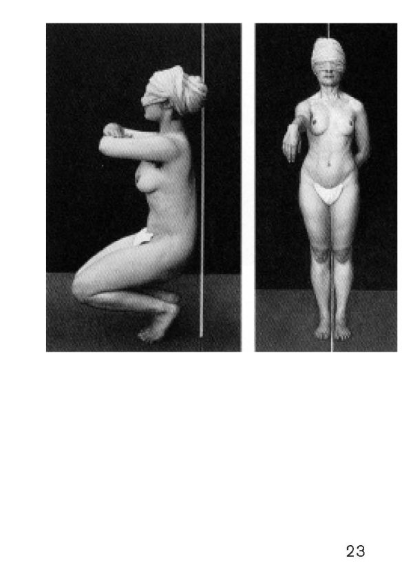 Book cover of The Advanced School of Collective Feeling', with nine human figures performing a two tier pyramid. Published by Park Books.