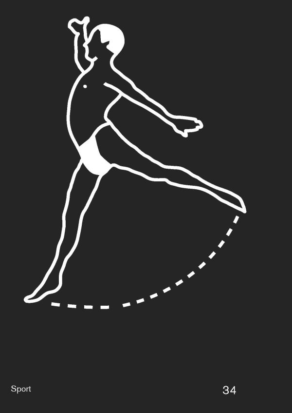 Book cover of The Advanced School of Collective Feeling', with nine human figures performing a two tier pyramid. Published by Park Books.