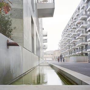 DARWIN'S THEATRE in white arched font on black cover, Tower of Babel by Bruegel the Elder to top.