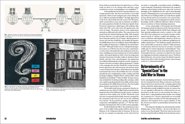 Cold War and Architecture Contributions to Austria's Democratization after 1945 in white font on red cover