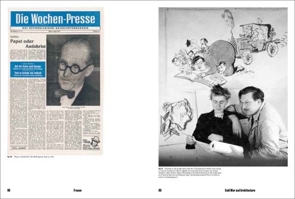 Cold War and Architecture Contributions to Austria's Democratization after 1945 in white font on red cover