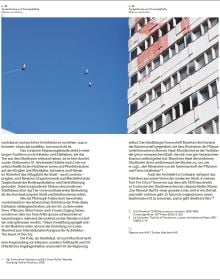 Architecture of city of Berlin, rotated left, STATISTA in black font to left edge, top half cut off.