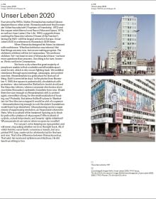 Architecture of city of Berlin, rotated left, STATISTA in black font to left edge, top half cut off.