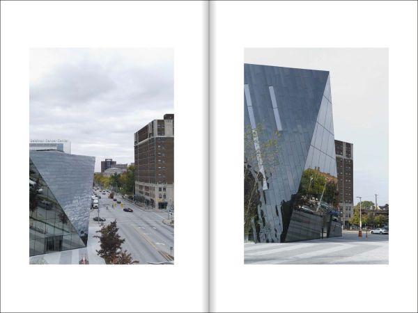 Book cover of Architecture & Micropolitics: Four Buildings 2011–2022. Farshid Moussavi Architecture. Published by Park Books.