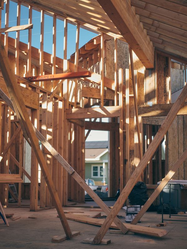 Book cover of American Framing, The Same Something for Everyone, with interior of exposed timber framed building. Published by Park Books.