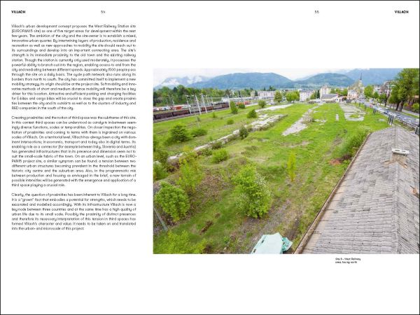 EUROPAN 15 AUSTRIA in dark red font to upper left of red cover, PRODUCTIVE CITIES 2 in white font to lower right.