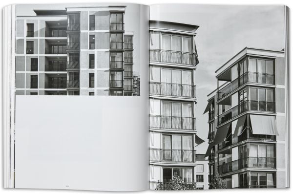 White cover with contents headings in very light grey boxes with Duplex Architects Housing in black capital letters above