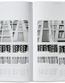 White cover with contents headings in very light grey boxes with Duplex Architects Housing in black capital letters above