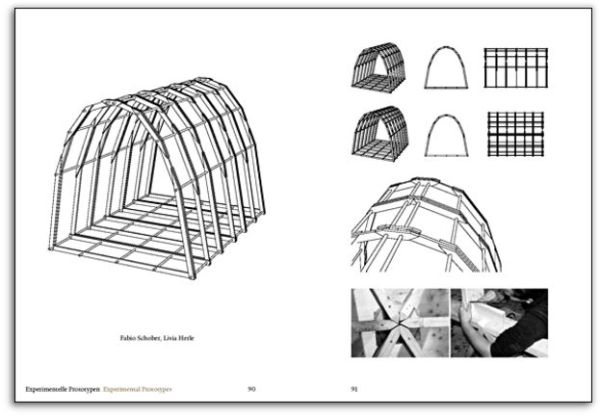 Book cover of Model Workshop Building as a Common Process, with a craftsman working on building structure. Published by Park Books.