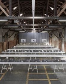 White cover with colour cut out, fold and stick house shape and Swissness Applied in large black font above and below