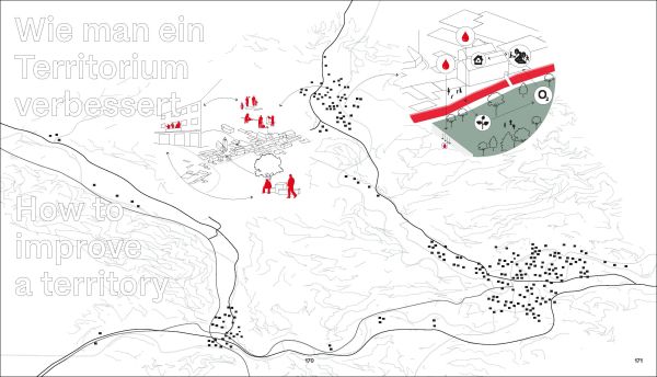 Pale grey cover with URBANISM in fine black outline and Basics of Urbanism in pinky red font