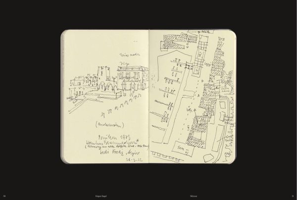 Book cover of The Making of a Mosque Djamaa al-Djazair The Grand Mosque of Algiers by KSP Engel, featuring the Grand Mosque of Algiers with latticed dome, with landscaped grounds. Published Park Books.