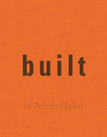 'built' in black font to centre of orange cover, by Park Books.