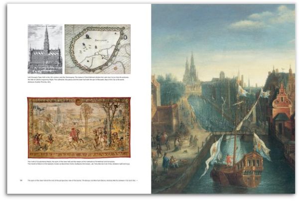 Book cover of Institutions and the City: The Role of Architecture, with domed city building surrounded by scaffolding. Published by Park Books.