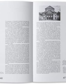 Book cover of The Synagogue Project: On the Reconstruction of Synagogues in Germany. Published by Park Books.