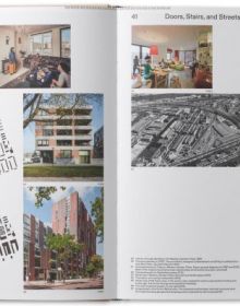 Book cover of Dutch Dwellings: The Architecture of Housing, with a modern residential high rise with crazy paving. Published by Park Books.