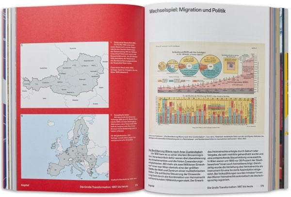 Book cover of 'Hot Questions—Cold Storage, Architecture from Austria. The Permanent Exhibition at the Az W'. Published by Park Books.