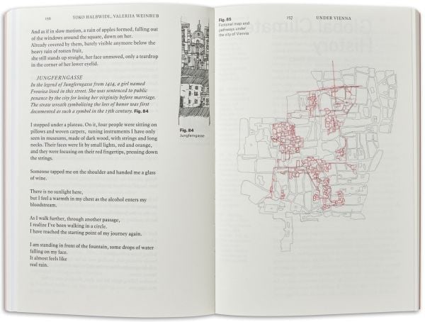 Book cover of 'Wiener Hitze, Architecture and Storytelling in Times of Heat'. Published by Park Books.