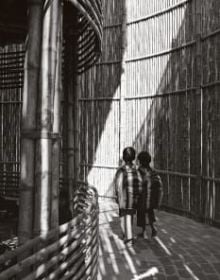 Book cover of Meditations in Entropy: The Work of Kashef Chowdhury / URBANA in Bangladesh; featuring two workers in a field. Published by Park Books.