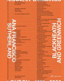 Book cover of Modern Buildings in Blackheath and Greenwich: London 1950–2000. Published by Park Books.