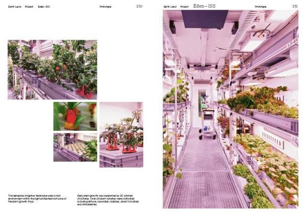 White book cover of LIQUIFER. Living Beyond Earth, Architecture for Extreme Environments, with snow-like texture. Published by Park Books.