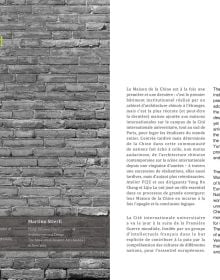 Book cover of Maison de la Chine: A Building by Atelier FCJZ, featuring the residential building. Published by Park Books.