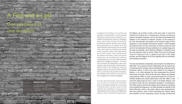 Book cover of Maison de la Chine: A Building by Atelier FCJZ, featuring the residential building. Published by Park Books.