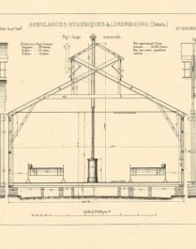 Book cover of The Barrack, 1572–1914: Chapters in the History of Emergency Architecture, with elevation of building. Published by Park Books.