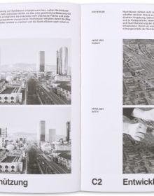 Yellow book cover of De la verticalité: Three Centuries of Park Systems. Published by Park Books.