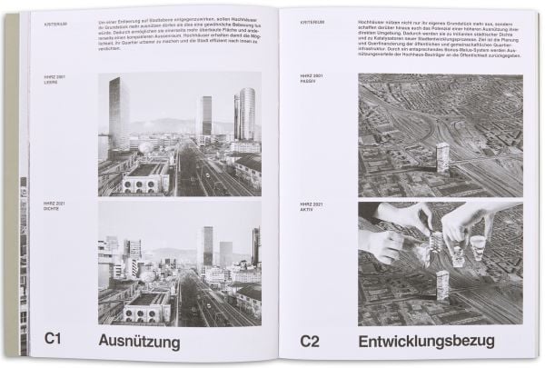 Yellow book cover of De la verticalité: Three Centuries of Park Systems. Published by Park Books.