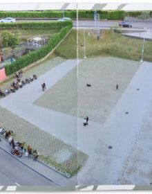 Book cover of Transversal Territory: A Transdisciplinary and Participatory Approach in Urban Research, with a map, and building structures. Published by Park Books.