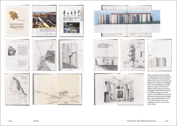 Book cover of Large, Lasting & Inevitable: Jorge Silvetti in Dialogues and Writings on Architecture as a Cultural Practice. Published by Park Books.