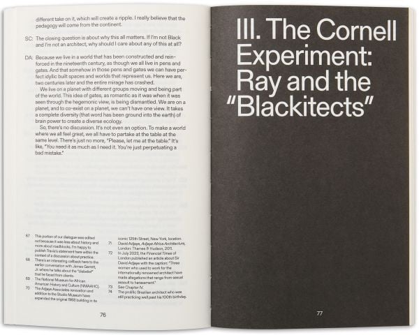 Book cover of Black Architect. Published by Park Books.